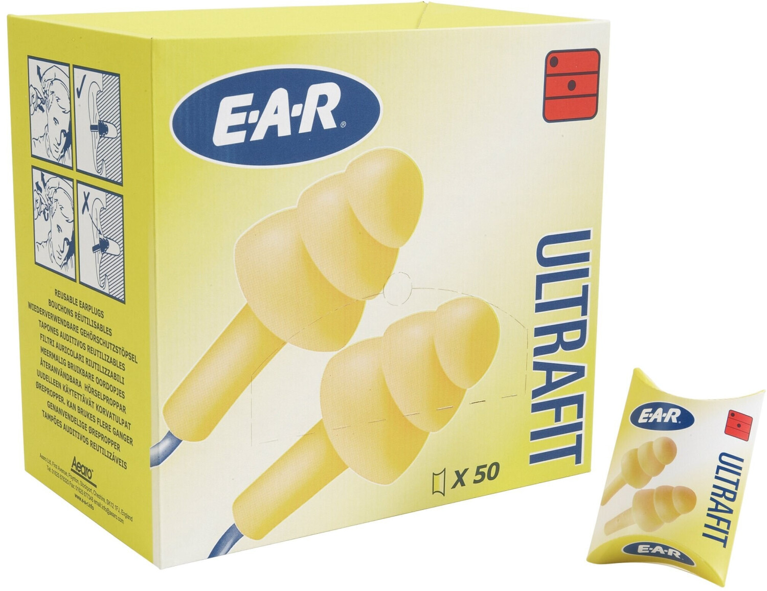 3M E-A-R UltraFit 50 Paar ab 2,14 €