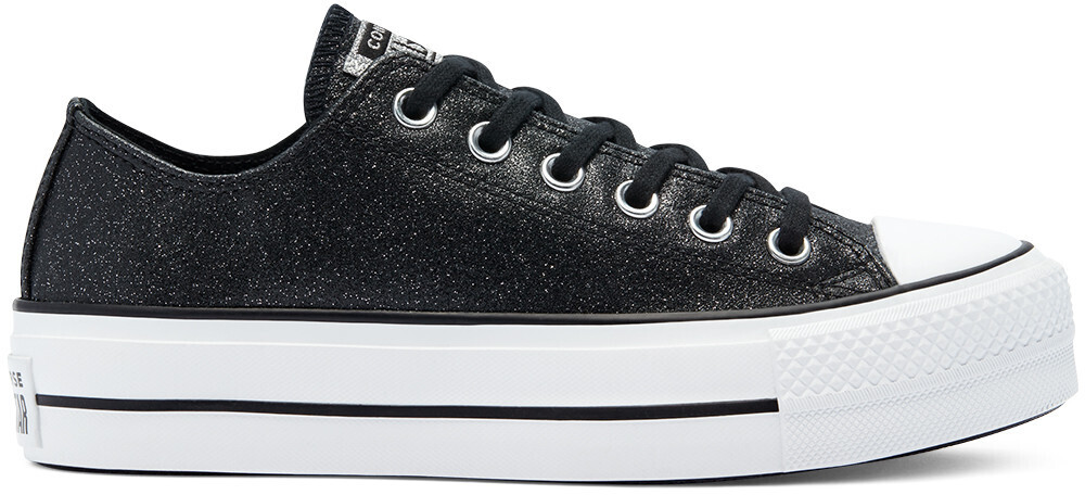 converse glitter flames platform