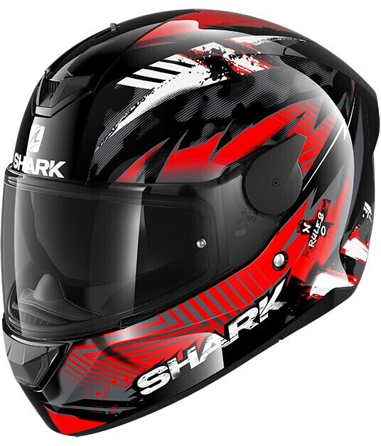 Photos - Motorcycle Helmet SHARK D-Skwal 2 Penxa Black/Red/Anthracite 