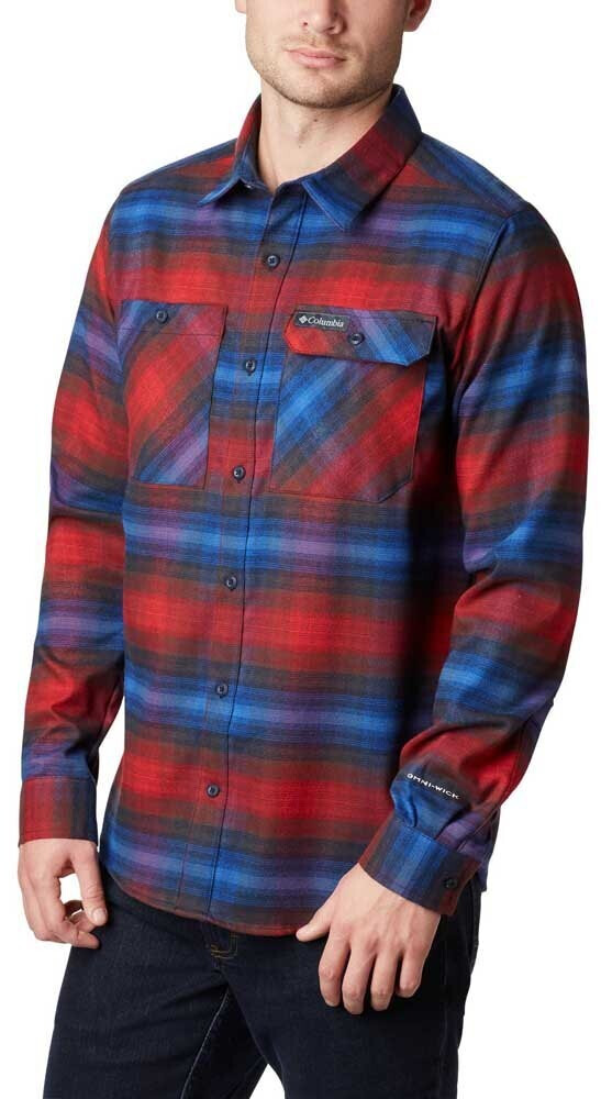 Columbia Outdoor Elements Stretch Flanel red jasper plaid