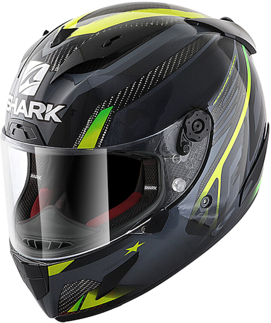 SHARK Race-R Pro Aspy carbone/anthracite/jaune
