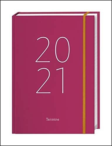 Heye Tages-kalenderbuch A6 pink 2021