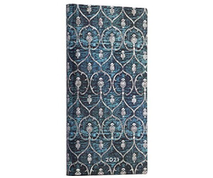 Paperblanks 12 Monatskalender 2021 Samtblau Horizontal Schlank Ab 16 94 Preisvergleich Bei Idealo De paperblanks kalender schlank 2021