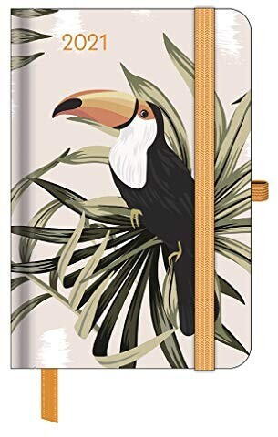 teNeues GreenLine Diary Jungle 2021 10x15