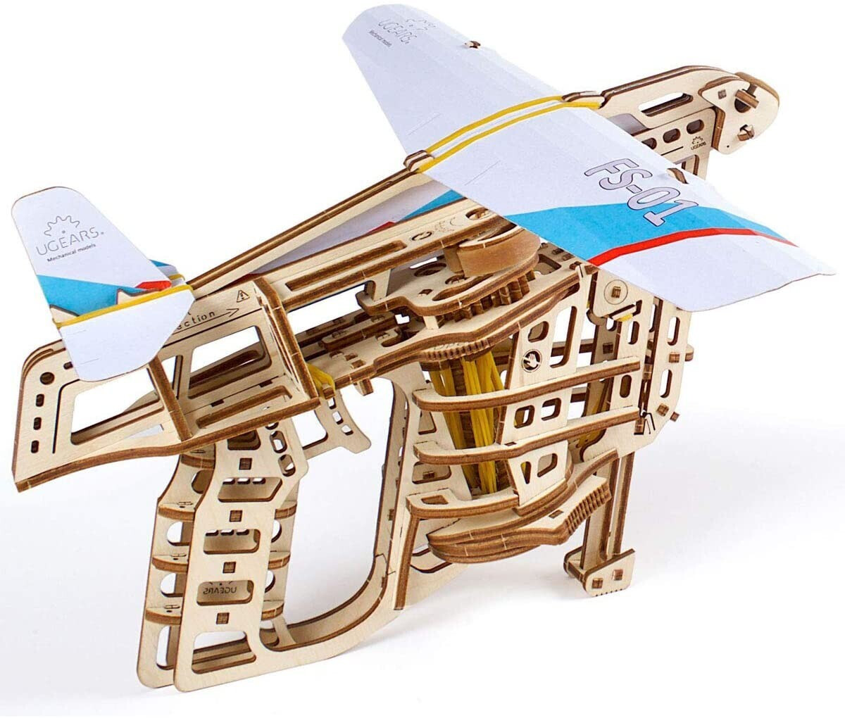 Maquette 3D En Bois - Avion 42 Cm pas cher 