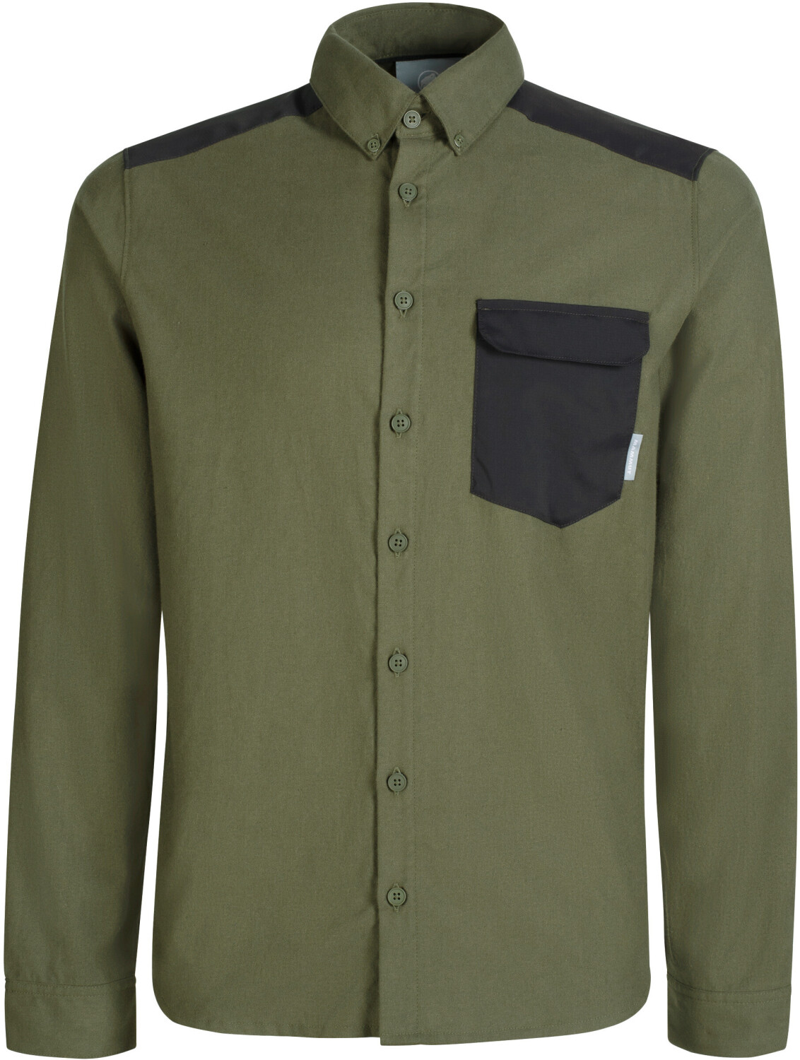 Mammut Fedoz Longsleeve Shirt Men (1015-00720) iguana/black