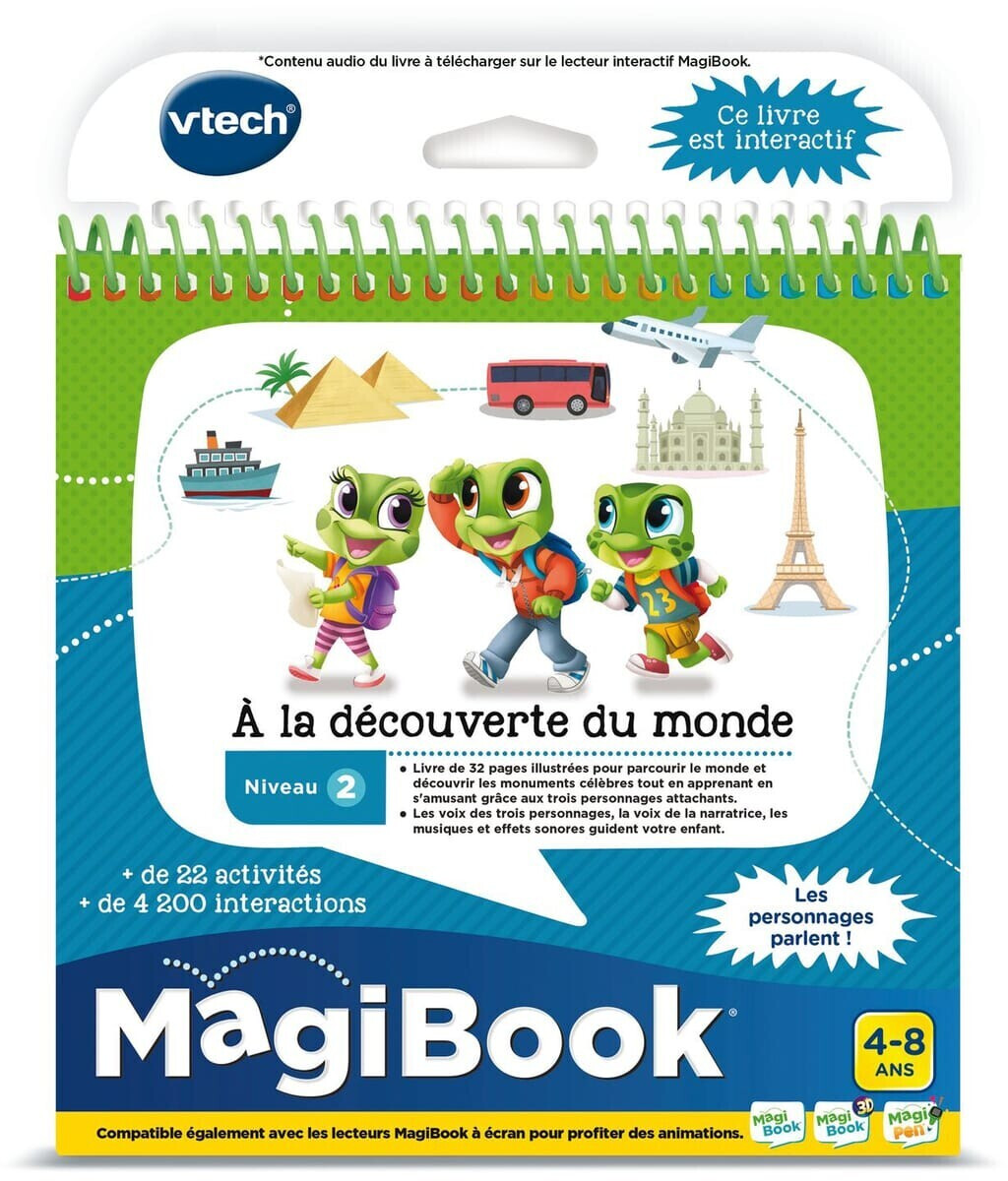 Vtech MagiBook - À la découverte du monde au meilleur prix sur