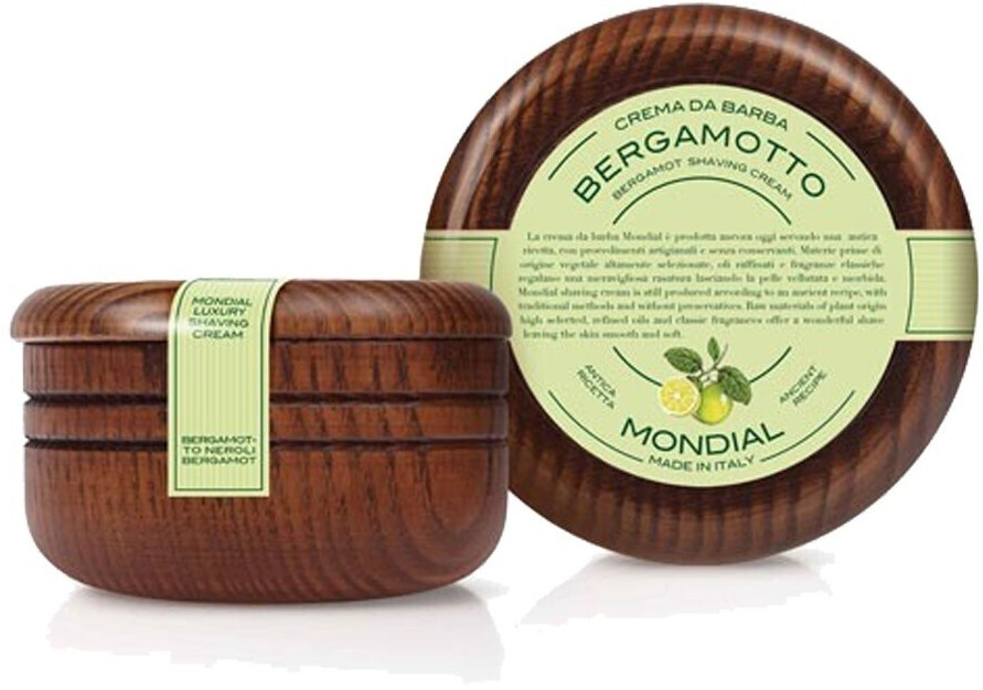 Mondial Bergamotto Neroli Rasiercreme im Holztiegel Preisvergleich bei 25,11 € ab (140ml) 