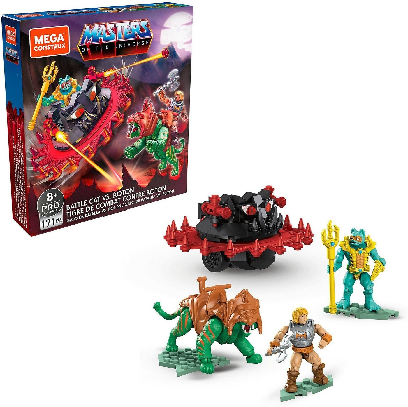 Mattel Mega Construx Masters of the Universe Battle Cat vs. Roton au meilleur prix sur idealo
