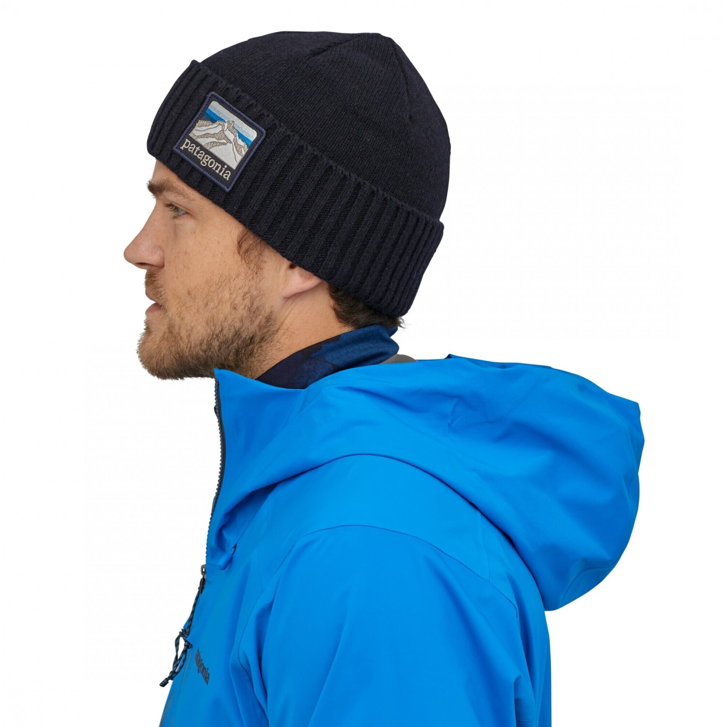 Buy Patagonia Brodeo Beanie line logo ridge classic navy from £42.99 (Today) Best Deals on