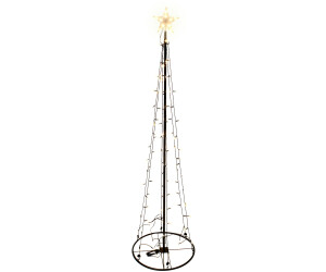 Spetebo LED Lichterbaum mit Stern - 180 cm / 106 LED (23852) ab 31