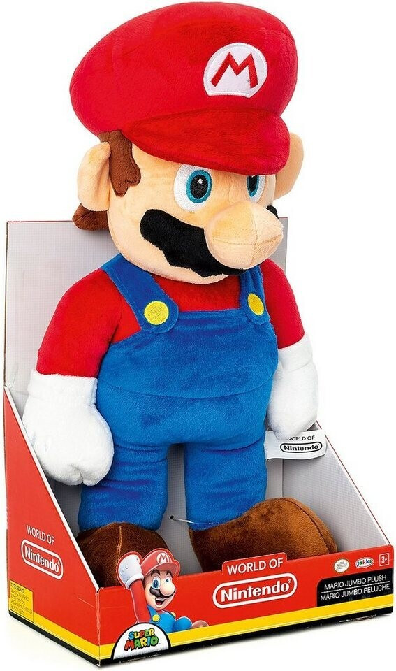 Acheter Nintendo - Super Mario Peluche Luigi Jumbo 50 cm - Peluches prix  promo neuf et occasion pas cher