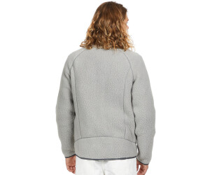 men's retro pile fleece pullover