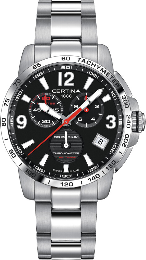 Certina Sport DS Podium Chronograph Lap Timer Chronometer C034.453