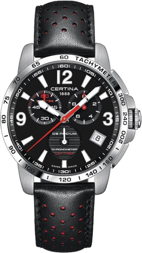 Certina Sport DS Podium Chronograph Lap Timer Chronometer C034.453.16.057.00