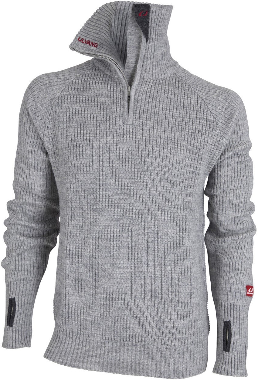 Ulvang Rav Sweater W/Zip grey melange