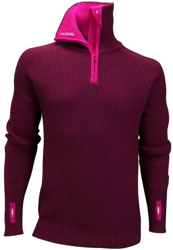 Ulvang Rav Sweater W/Zip rhododendron/beetroot