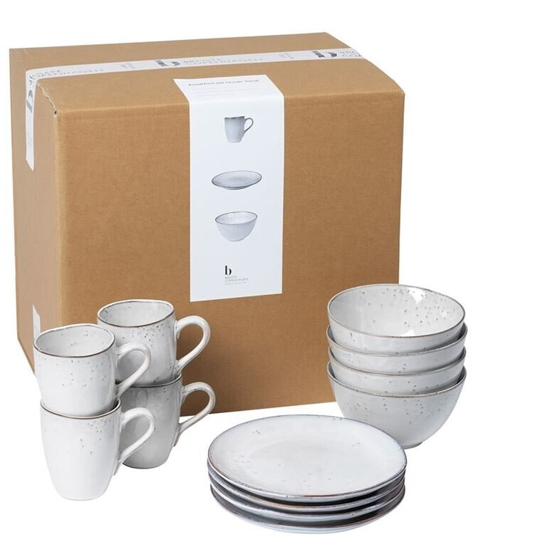 Broste Copenhagen Nordic Sand Breakfast Set (12-pcs.)