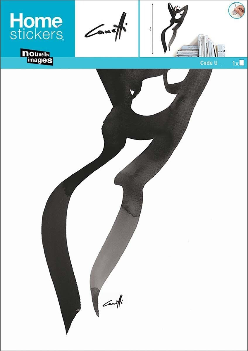 Nouvelles Images Sticker silhouette féminine (Canetti)