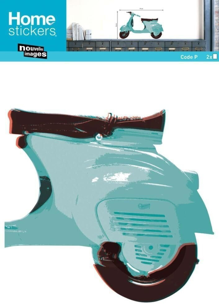Nouvelles Images Sticker mural Vespa