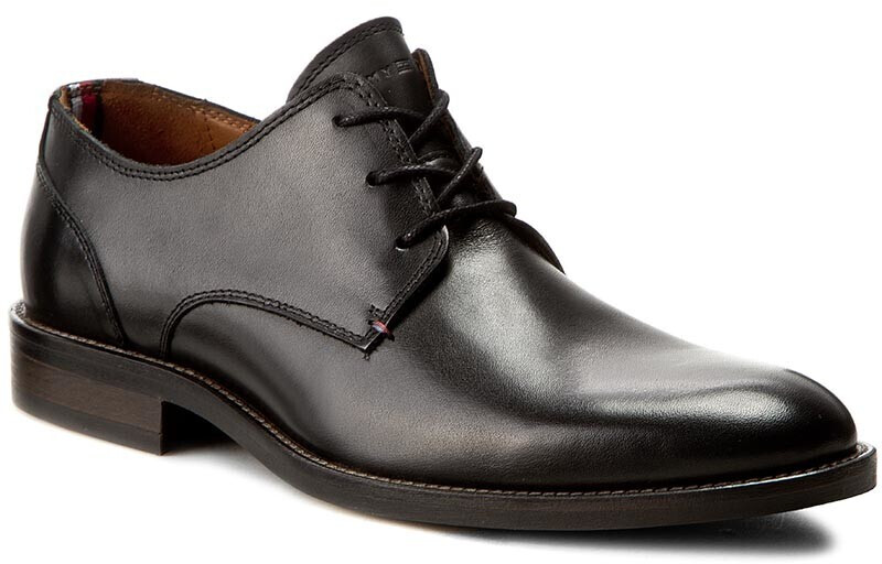 tommy hilfiger essential leather lace up