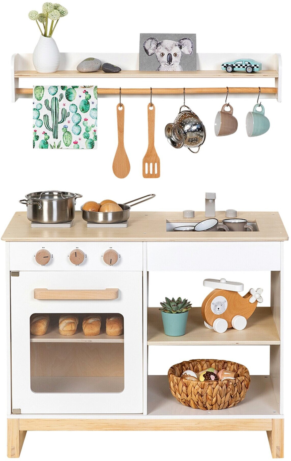 Musterkind Play Kitchen Magnolia white/nature