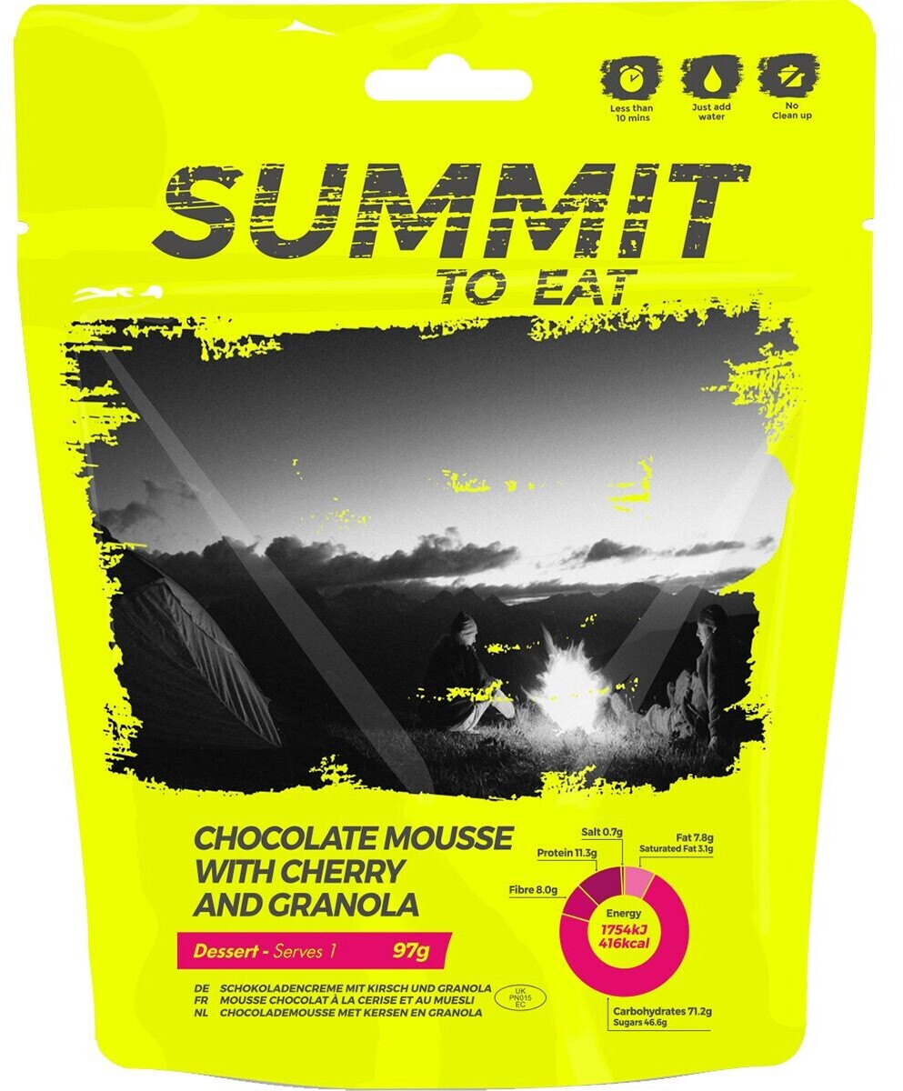 Summit to Eat Chocolate Mousse with Cherry and Granola (97g)