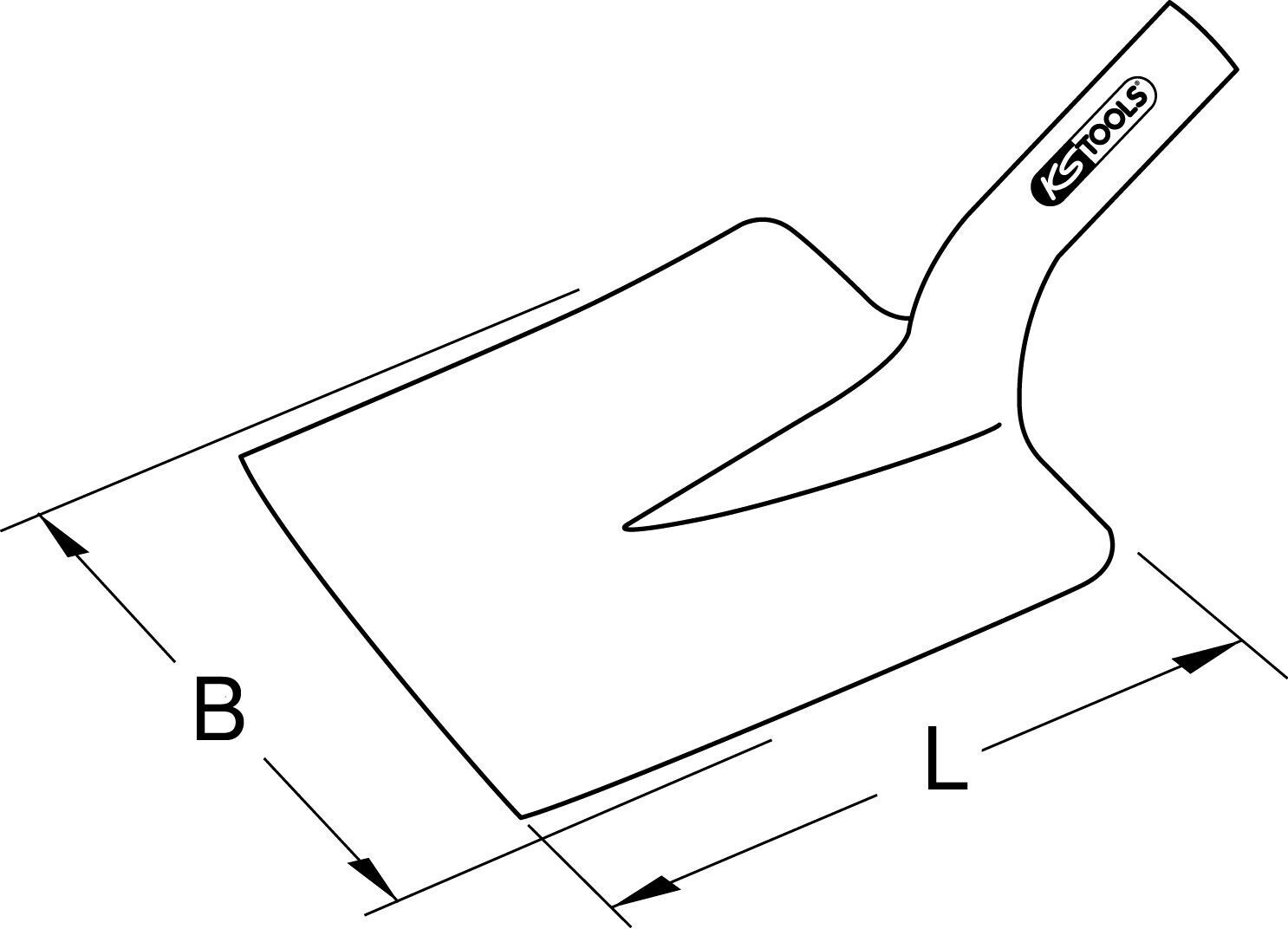 KS KS Tools 144.0806 - side view