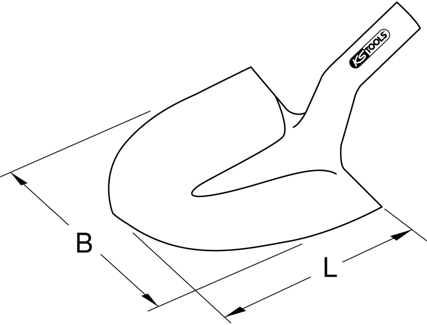 KS KS Tools 144.0802 - side view