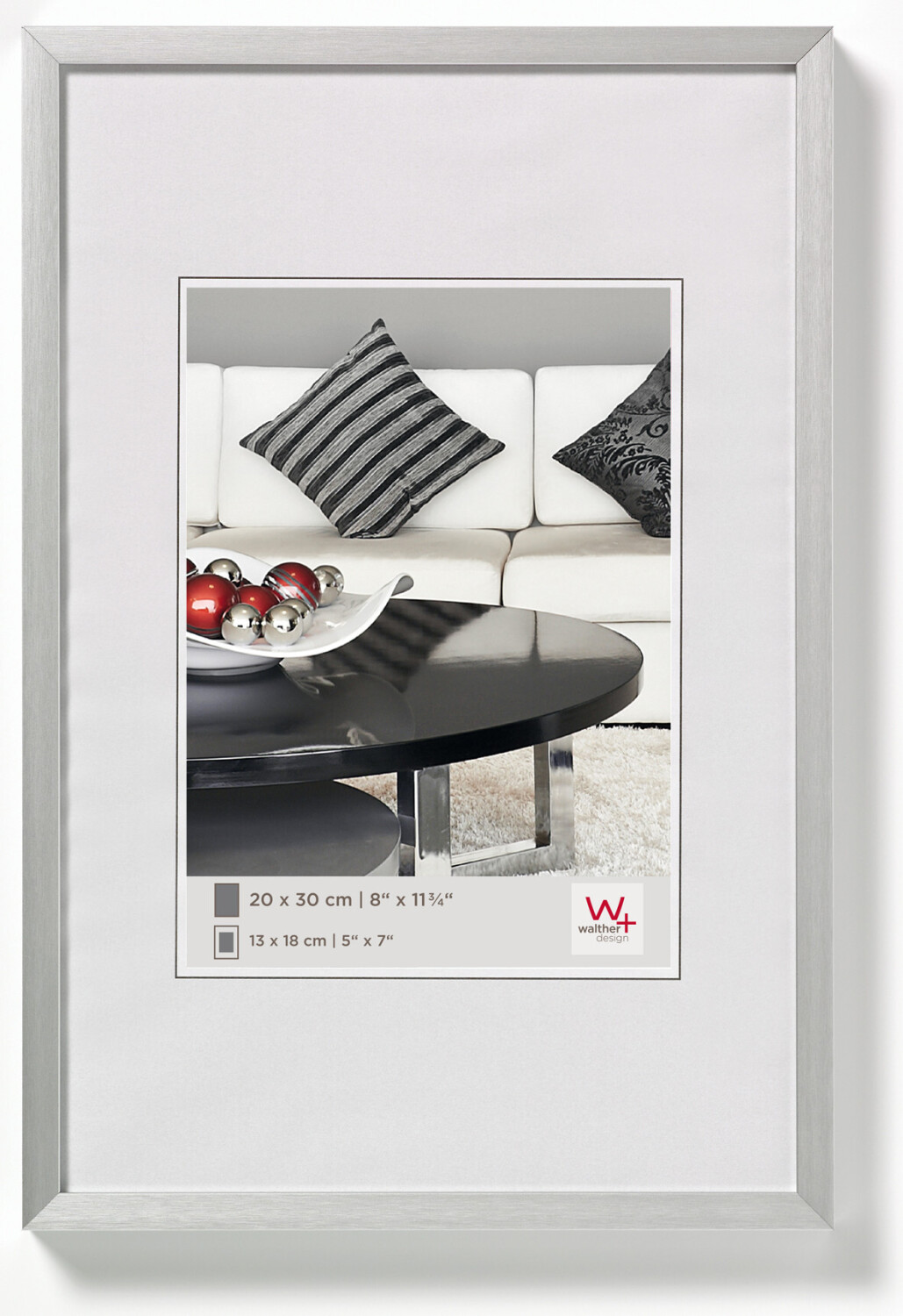 walther design Chair 70x100 Silver