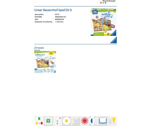 Ravensburger Ministeps 4173 – Gioco Cooperativo 'Nostra Fattoria', Primo Gioco Da Tavolo Per Bambini Dai 2 Anni