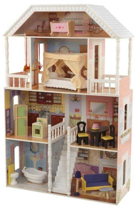 Maison de poupées en bois Mademoiselle