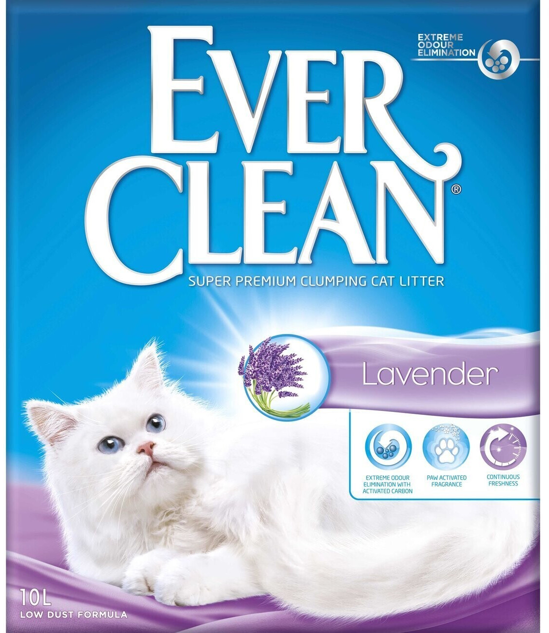 Ever Clean Litière minérale pour chat 10L Ever Clean Litière minérale pour chat 10L