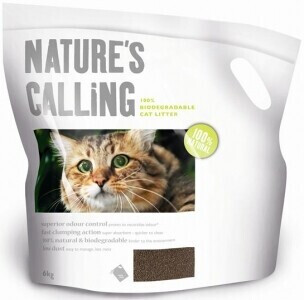 Nature's Calling Litière pour chat 100% naturelle et biodégradable