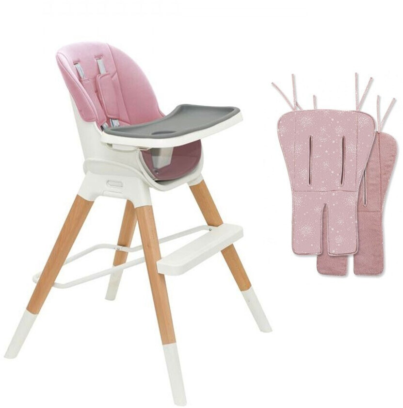 Olmitos Multifunctional highchair 6m+ pink