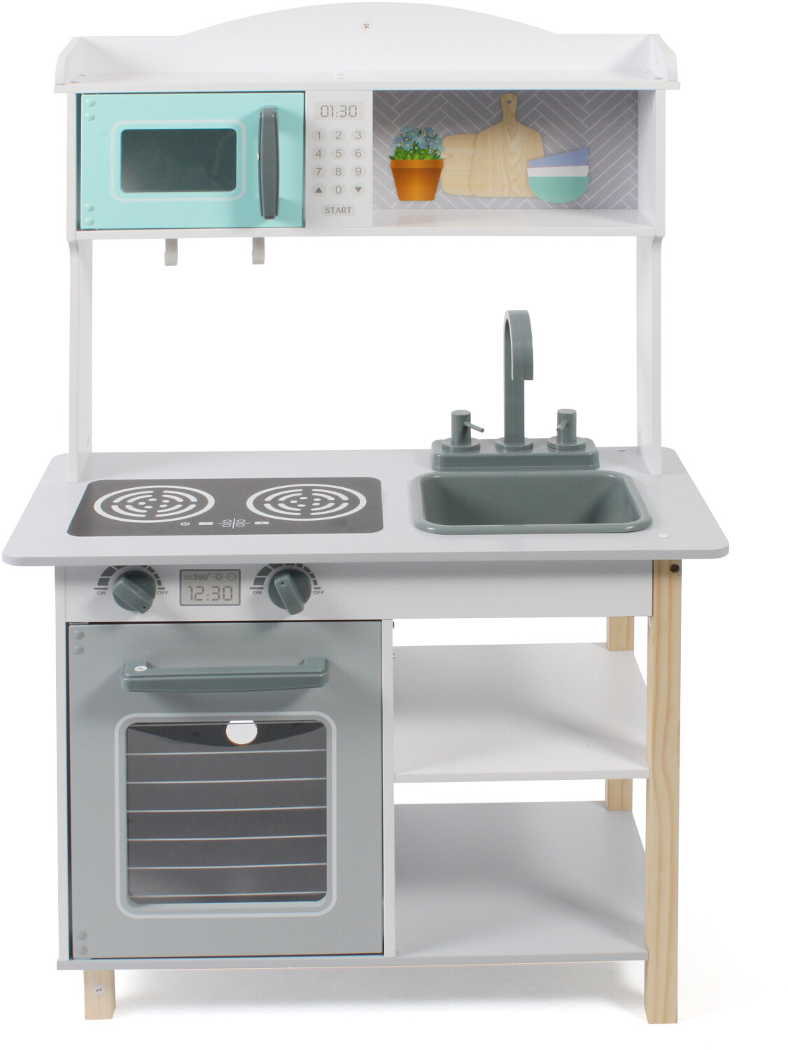 Bayer-Chic Play Kitchen white/grey