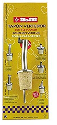 ibili Bottle pourer Psma Sndard M Dkel Elstahl Sber /// Bun 9 X33 X22