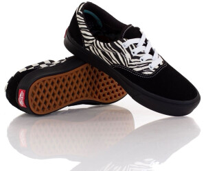 Vans era clearance comfycush black white
