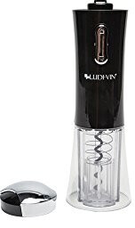 LUDI-VIN Electric corkscrew, black