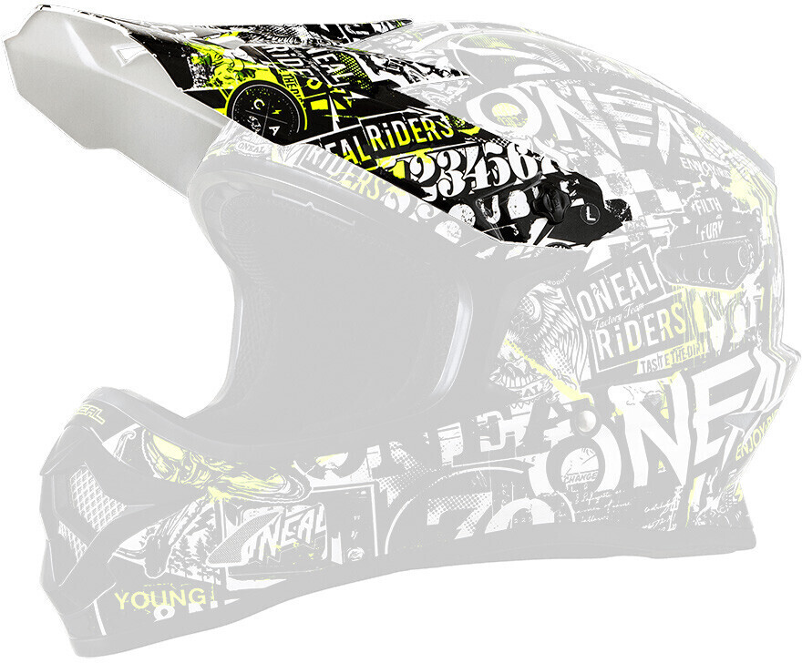 O'Neal Kids Helmet shield 3Series Attack One size