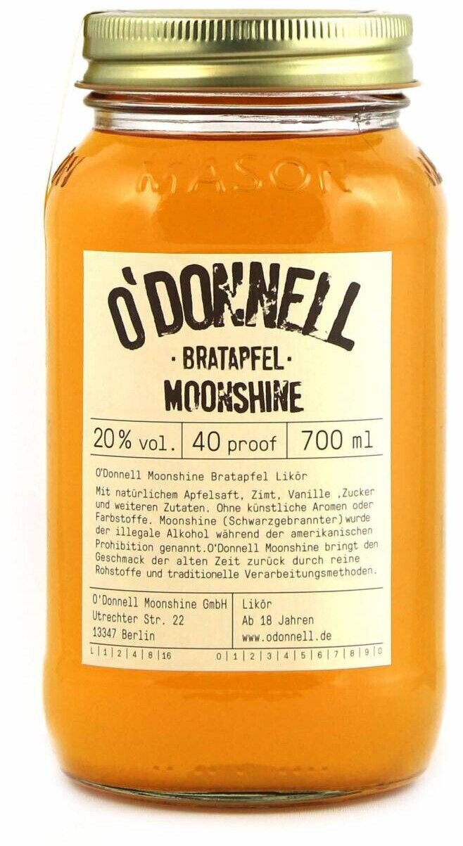 O'Donnell baked apple 0.7L 20%