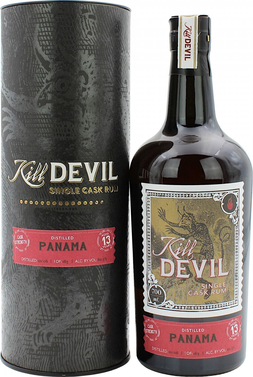 Kill Devil 13 Years Panama Single Cask Rum 0,7l 60,3%