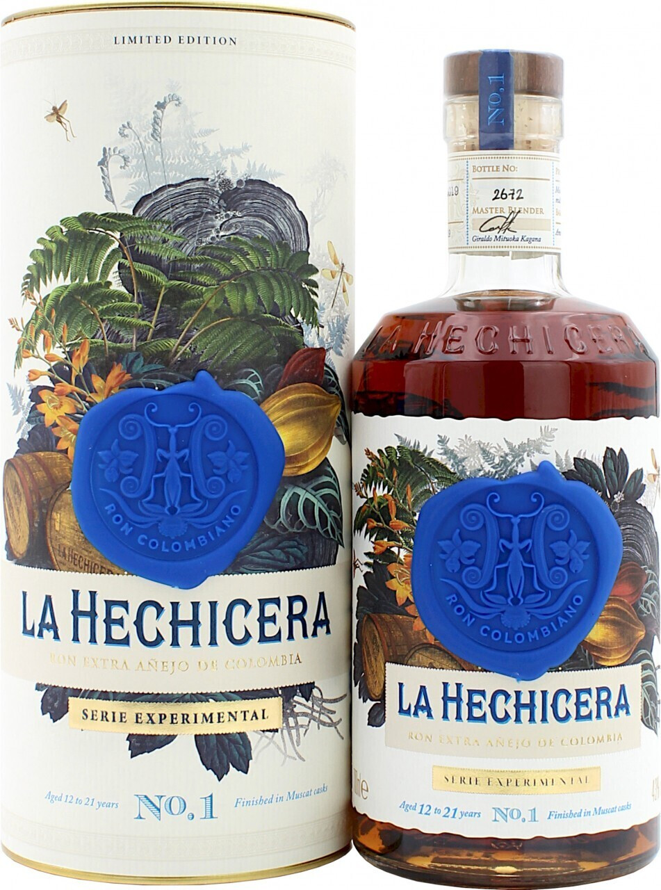 La Hechicera Serie Experimental No.1 Moscatel Cask Finish 43.0% 0,7L