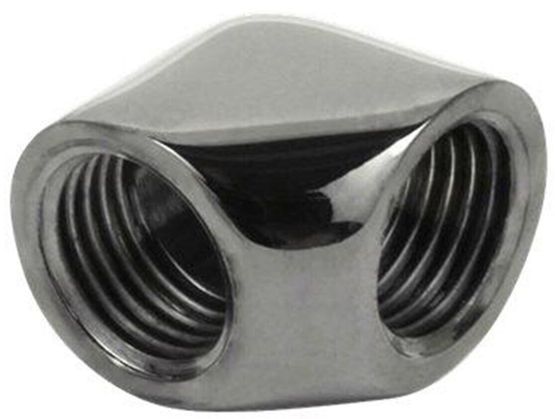 EKWB EK-AF Angled 90° 2F G1/4 Black Nickel