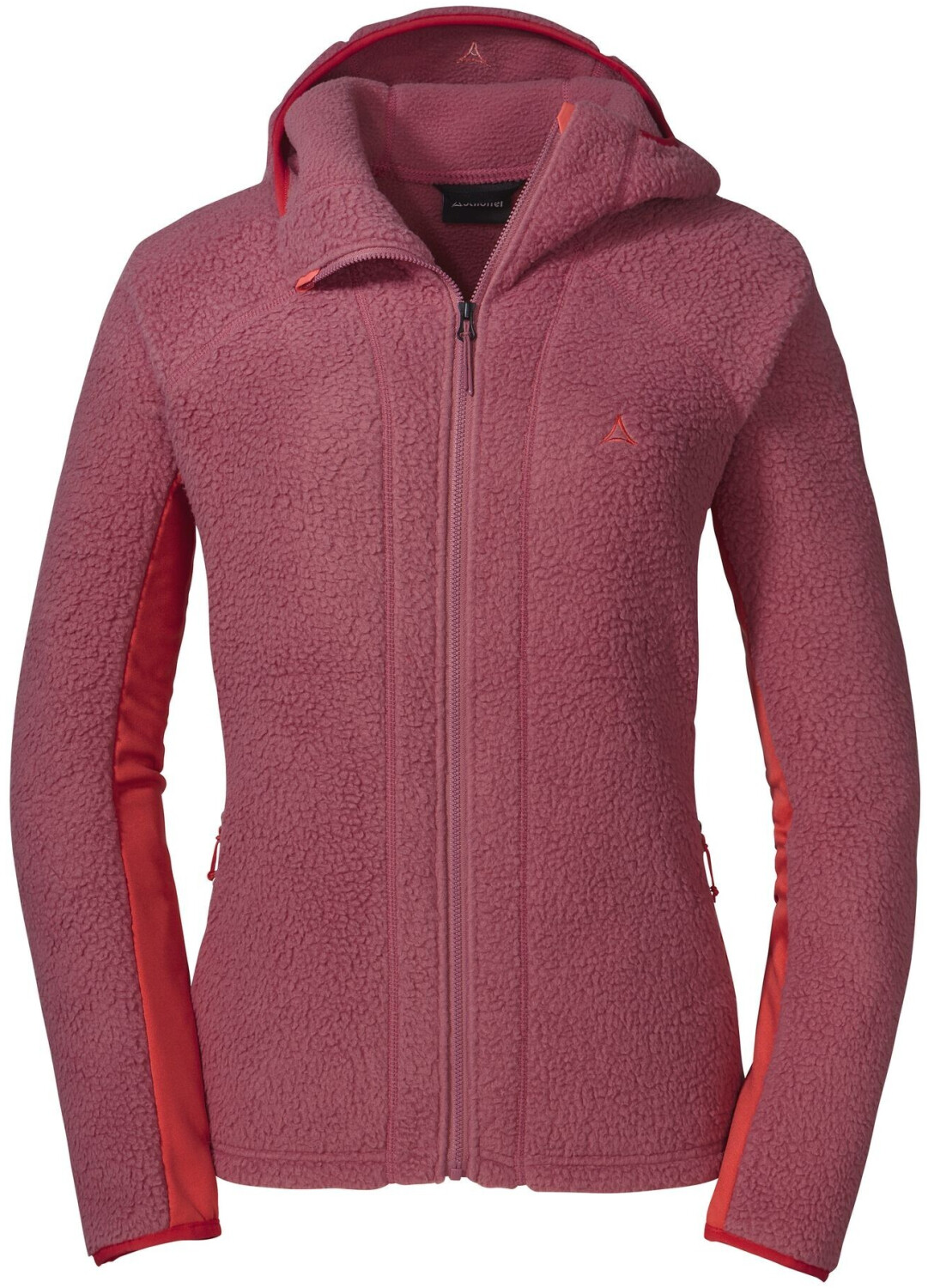 Schöffel Fleece Hoodie Trifide Women red moscato