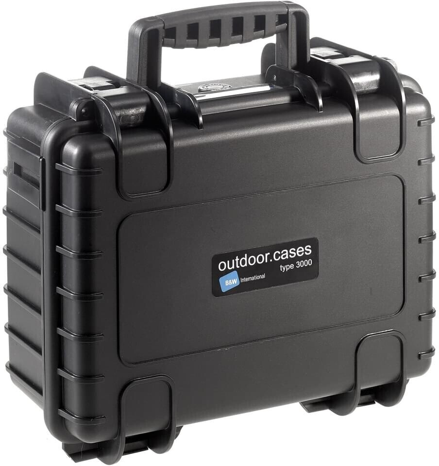 B&W Outdoor Case Type 3000 incl. DJI Mavic 2 Inlay Black