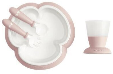 Babybjörn Baby Feeding Set powder rosa