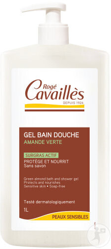 Rogé Cavaillès Gel bain douche amande verte (1 L)