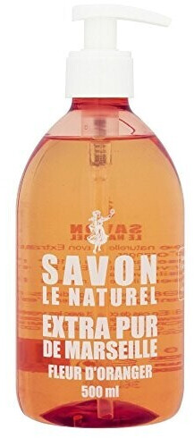 Savon Le Naturel - Extra Pur de Marseille - 500 ml - Lot de 4