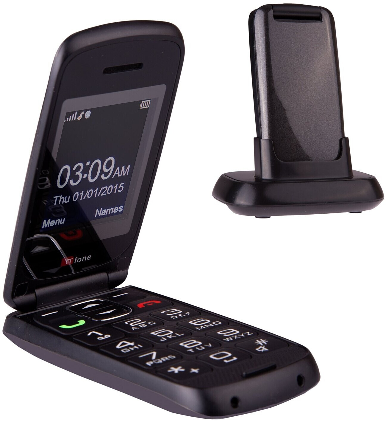 TTfone Star Simple Grey